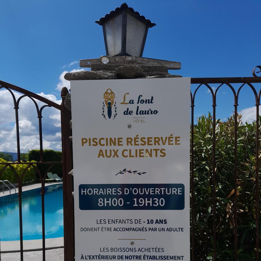 Hotel Font De Lauro Saumane-de-Vaucluse Exteriér fotografie